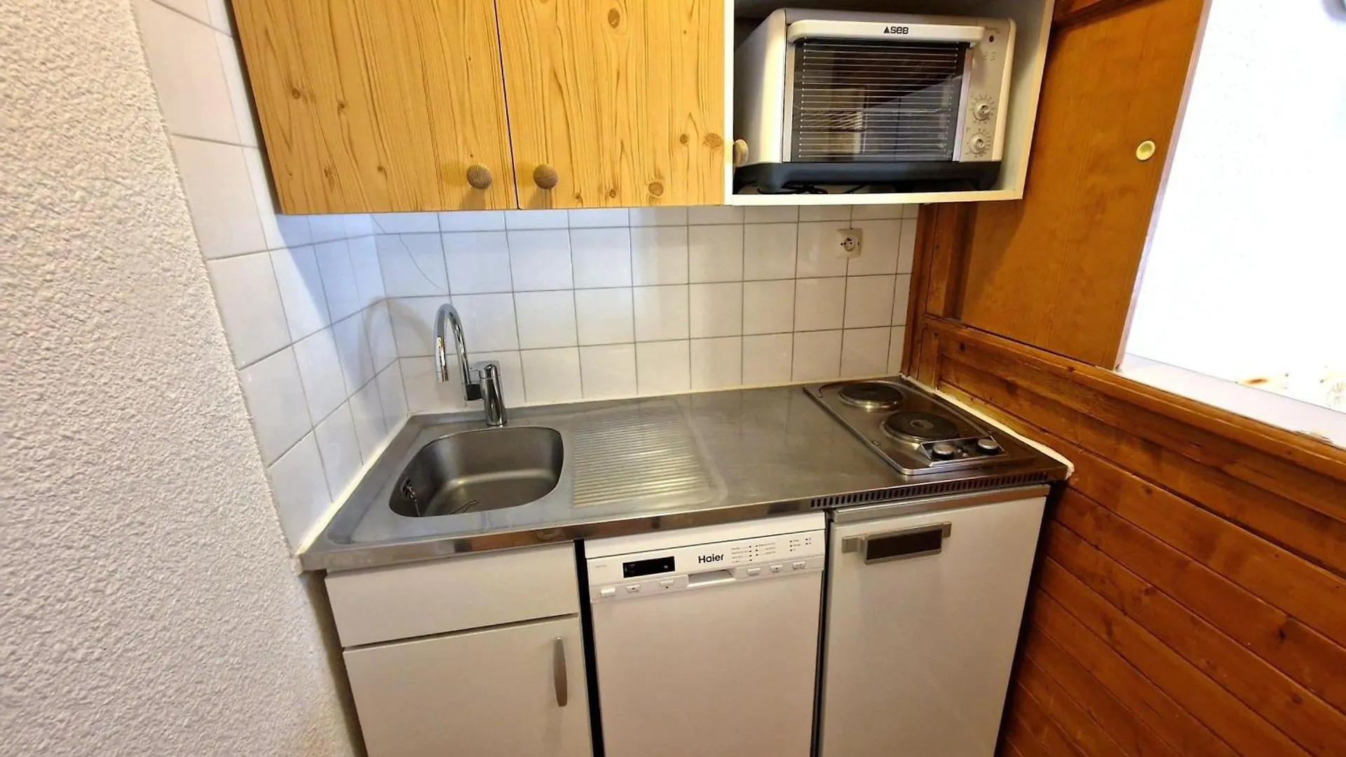 Studio 4 Pers Au Coeur De Valfrejus Avec Balcon, Cuisine Equipee, Casier A Skis - Fr-1-265-255 Apartment